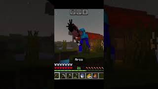 minecraft newb gaming gameplay [upl. by Anolahs]