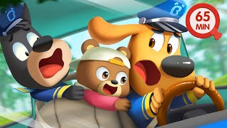 Dont Play in Drivers Seat🚗 Car Safety  Detective Cartoon🔍 Kids Cartoon  Sheriff Labrador [upl. by Ahseryt]