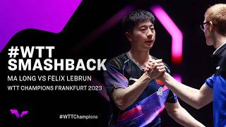 Ma Long vs Felix Lebrun  WTTSmashback  WTT Champions Frankfurt 2023 [upl. by Liesa923]