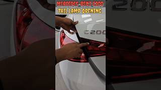 MercedesBenz C200 new 2024 modele tail lamp opening  c200 tail lamp open mercedesbenz taillamp [upl. by Atinuhs87]