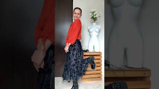 Look con crochet para un día muuuy frío y lluvioso 🥰 suetercrochet crochet [upl. by Porche]