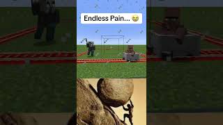 Minecraft Endless painもういいよ minecraft shorts [upl. by Ches]