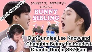 Aussie Reacts To  Our Bunnies Lee Know and Changbin Being the Loudest Chaotic Duo in SKZ Fam [upl. by Margherita989]