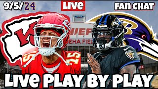 Kansas City Chiefs vs Baltimore Ravens Week 1 Live Stream [upl. by Muhcon]