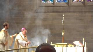 Incensing the Altar  Chrism Mass 2013 [upl. by Lucia830]