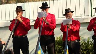 Cuarteto de Cuerno Alpino  Suiza En vivo en Buenos Aires Alpine Horn Livehg [upl. by Inoek]