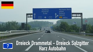 Germany A7 Drammetal  Salzgitter [upl. by Repsac]