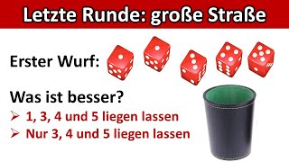 Kniffel  Strategie  Stochastik [upl. by Simonette325]