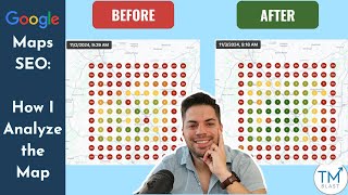 Google Maps SEO  How I Analyze the Map [upl. by Adekram]