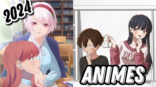 TOP 10 ROMANCE ANIME OF 2024  NEW AND RETURNING [upl. by Assilac]