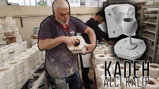 Alçı Kadeh Döküm Ayrıntıları Plaster Molds [upl. by Thomasine95]