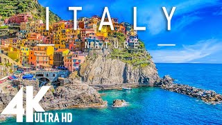 FLYING OVER YTALY 4K UHD   Relaxing Music Along With Beautiful Nature Videos 4K Video Ultra HD [upl. by Enotna932]