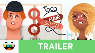 Hair Styling App  Toca Hair Salon 2  Gameplay Trailer  TocaBoca [upl. by Eunice328]