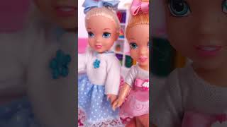 Elsie amp Annie Break Their Toy  The Power of Sharing dolls youtubechamps sharing [upl. by Emyle]