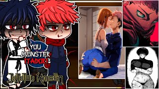 Heian Era React to Itadori  Jujutsu Kaisen  JJK Gacha React  Fandoms [upl. by Aliza357]