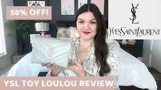 YSL Saint Laurent Loulou Toy Bag Review amp Unboxing  What Fits  Ways to Wear [upl. by Nylleoj4]