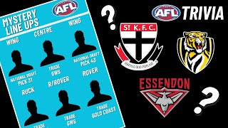 Can You Name These Mystery AFL Teams AFL Trivia [upl. by Won]