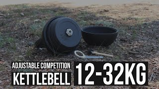 Adjustable Competition Kettlebell 1232kg OneBell® [upl. by Ahseki]