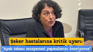 ŞEKER HASTALARINA KRİTİK UYARI [upl. by Mikaela]