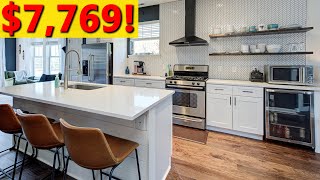 Kitchen Remodel – Major DIY Kitchen Renovation on a budget cost before and after etc [upl. by Close418]