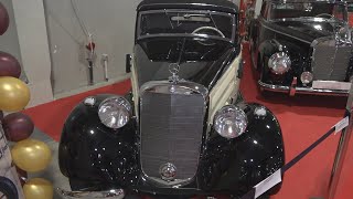 MercedesBenz W136 170 V Cabriolet Car 1938 Exterior Walkaround [upl. by Secor]