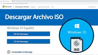 Descargar Windows 10 ISO 2023  32 O 64 bits Home y PRO ORIGINAL desde Microsoft 💻⚡ USB [upl. by Ohs]