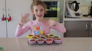 Easy Carrot amp Chocolate Chip Muffins for kids to make [upl. by Inoliel]