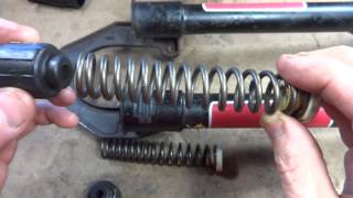 Repairing Ballistic 600 XL Bike ForkShocks StuckFrozen [upl. by Arahsak]