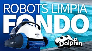 Como elegir el robot dolphin para tu piscina Robots para piletas de fibra de vidrio o de hormigón [upl. by Hound681]