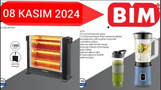 BİM 8 KASIM 2024 AKTÜEL ÜRÜNLER KATALOĞU reklamdeğil indirim bim alışveriş katalog sale [upl. by Eastlake406]