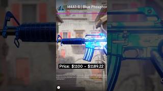 top 5 blue M4A1S skins shorts cs2 [upl. by Rebane]