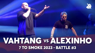 VAHTANG 🇷🇺 vs Alexinho 🇫🇷  GRAND BEATBOX BATTLE 2023 7 TO SMOKE  Battle 3 [upl. by Chloe]