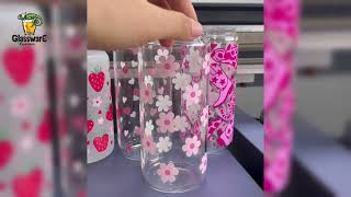 Introduction of UV Printing and Laser Engraving Create your bestselling glassware with us [upl. by Haye]