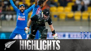 India Win Another Super Over Thriller  FULL HIGHLIGHTS  BLACKCAPS v India  4th T20 2020 [upl. by Claudette]