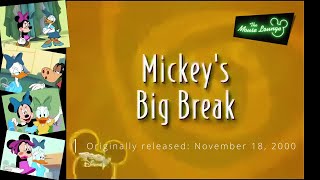 quotMickeys Big Breakquot  Mickey Mouse Works S02E11  1080P [upl. by Laverna]