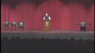 2008 Voyages Jarvis Lecture in Christianity and Culture Part 1 [upl. by Ludlow]