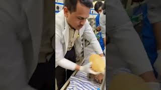 Life saving Intubation process medical doctor life [upl. by Ileek]