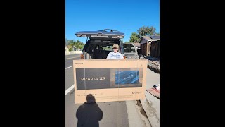 Sony Bravia XR A80J 77 inches OLED Installation amp Review [upl. by Trever]