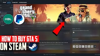 HOW TO BUY GTA 5 FROM STEAM  HOW TO DOWNLOAD AND PLAY GTA 5 ON PC  HINDIURDU [upl. by Nanah857]