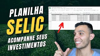 PLANILHA PRONTA PARA CÁLCULO DE RENDA FIXA CDI SELIC AUTOMÁTICA INVESTIMENTOS com IMPOSTO DE RENDA [upl. by Ulrike893]