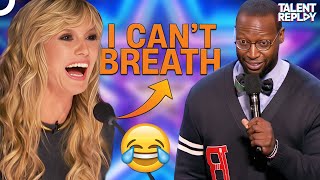 Judges Cant Stop Chuckling at Mike Goodwins Family Funnies  Americas Got Talent [upl. by Adian]