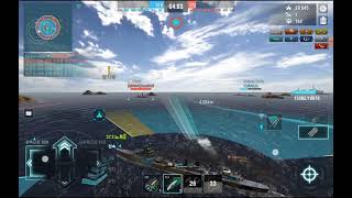 World of Warships Blitz  Tier 7 France Destroyer Vauquelin 05 [upl. by Noland]