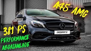 A45 AMG Probefahrt  Der Sound ist HAMMER [upl. by Neelat]