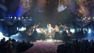 Baby One More Time Dance Break Britney Spears Vegas Front Row at Piece of Me August 17 2016 Hd [upl. by Enhpad]