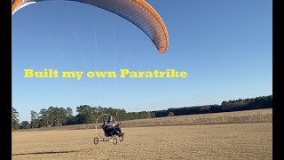 The 148 homemade paramotor trike [upl. by Kataway]