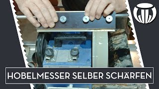 Hobelmesser mit der Tormek schärfen [upl. by Radnaxela986]