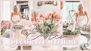 EASTER DECORATE WITH ME  SPRING DECORATING IDEAS  EASTER DECORATION IDEAS  SPRING DECOR 2023 [upl. by Asseniv]