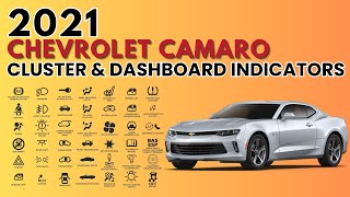 2021 Chevrolet Camaro Cluster amp Dashboard Warning Indicators User Guide [upl. by Yenahc]