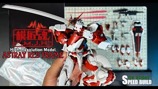 BUILD HIRM ASTRAY RED FRAME  MJH MODEL  SPEED BUILD  ASRM [upl. by Salmon]