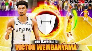 This 7 1quot Victor Wembanyama Build is DOMINATING NBA 2K24… [upl. by Nodababus]